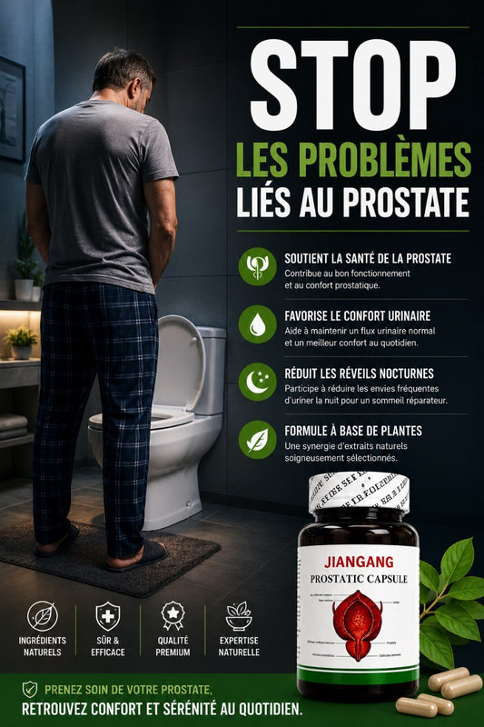Jiangang Prostatic Capsule- problèmes de prostate et problème erectile