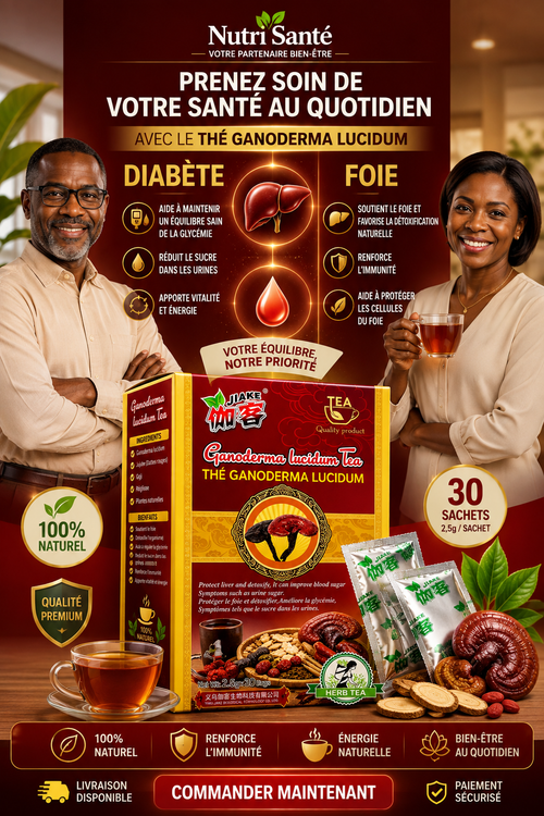 THÉ GANODERMA LUCIDUM (REISHI) — VOTRE ALLIÉ BIEN-ÊTRE AU QUOTIDIEN